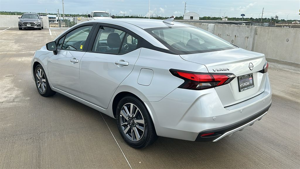 2025 Nissan Versa 1.6 SV Silver at South Houston Nissan