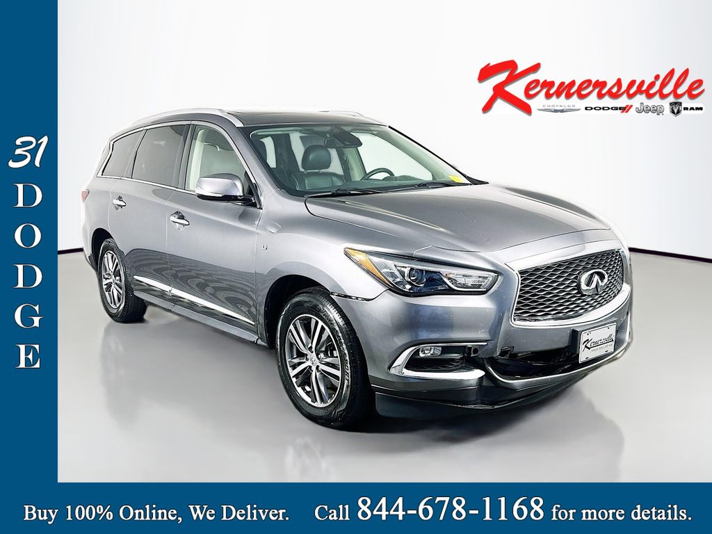 Gray (Graphite Shadow) 2020 INFINITI QX60 Luxe AWD SUV / Crossover All-Wheel Drive Continuously Variable Transmission
