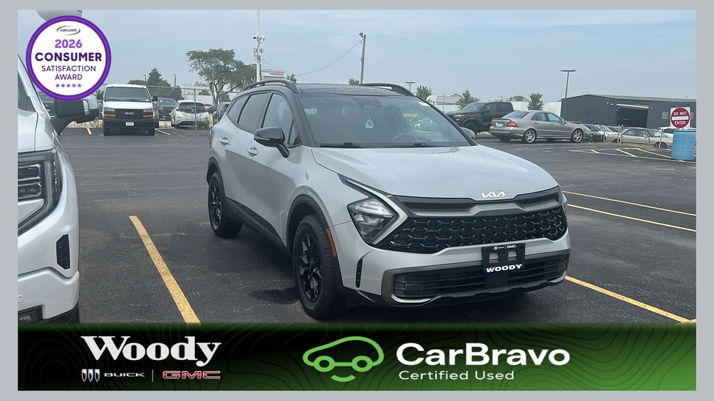 Ebony Black 2023 Kia Sportage SUV / Crossover All-Wheel Drive 8-Speed Automatic