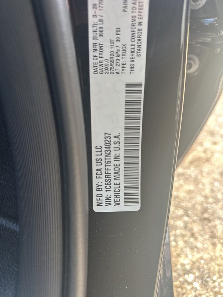 New 2026 Ram 1500 Truck