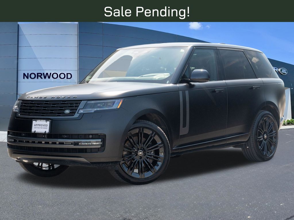 Obsidian Black SV Bespoke Ultra Metallic Satin 2025 Land Rover Range Rover SUV / Crossover All-Wheel Drive 8-Speed Automatic