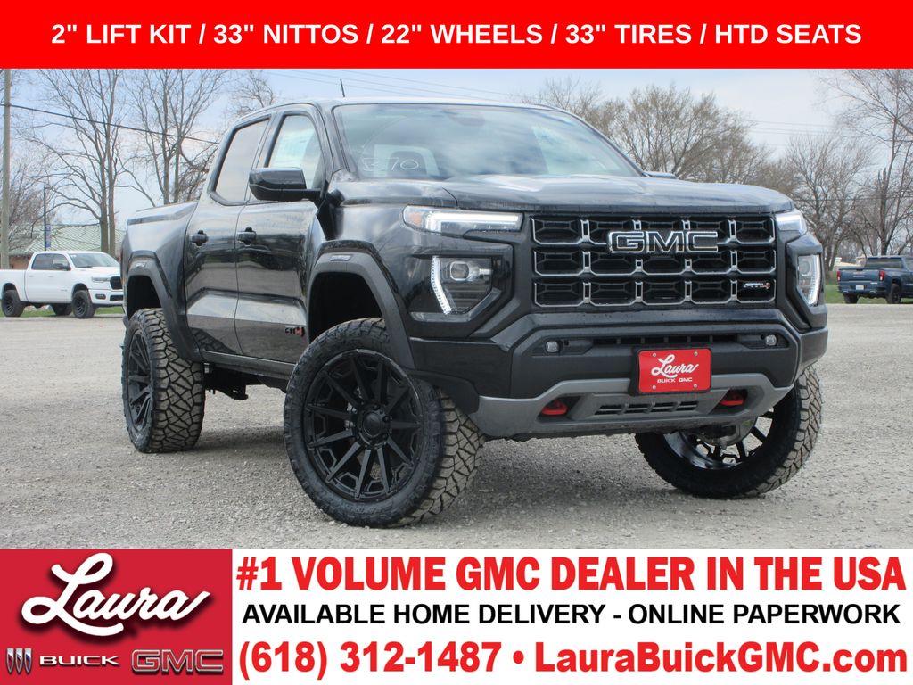Onyx Black 2026 GMC Canyon Pickup Truck Four-Wheel Drive 8-Speed Automatic