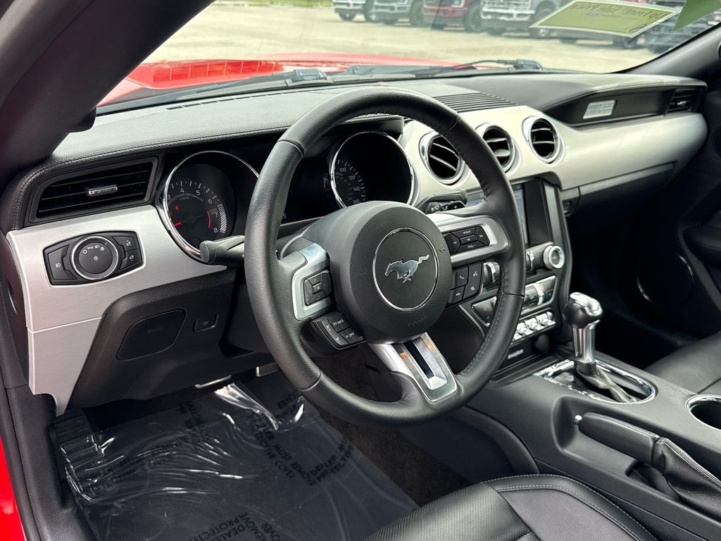 2016 Race Red Ford Mustang EcoBoost Premium RWD Convertible