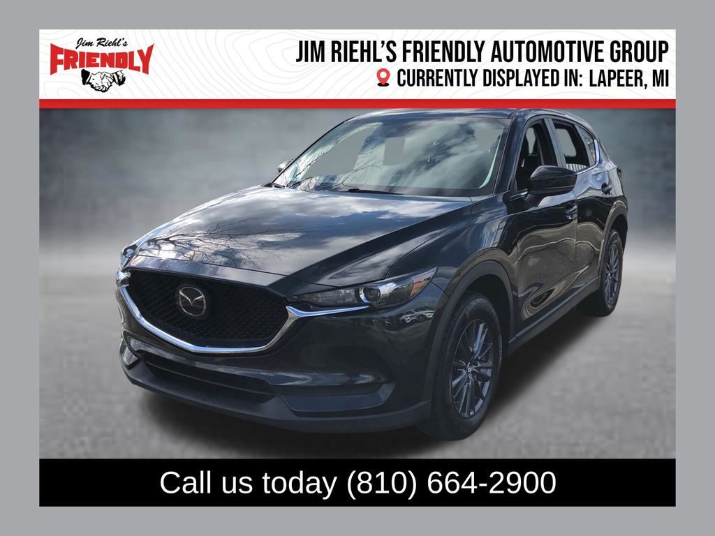 Jet Black Mica 2020 Mazda CX-5 Sport FWD SUV / Crossover Front-Wheel Drive 6-Speed Automatic