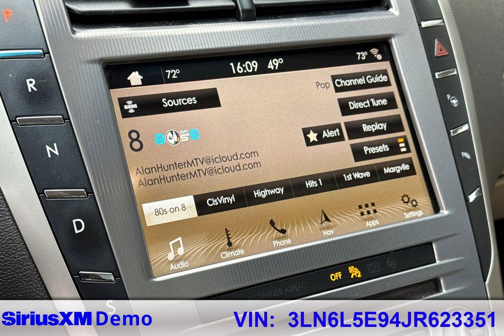 used 2018 Lincoln MKZ car, priced at $20,951