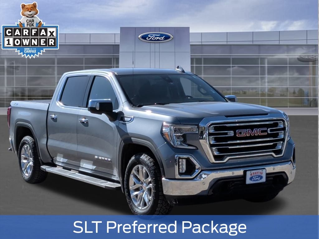 2020 GMC Sierra 1500 SLT Gray at Wharton Chevrolet GMC