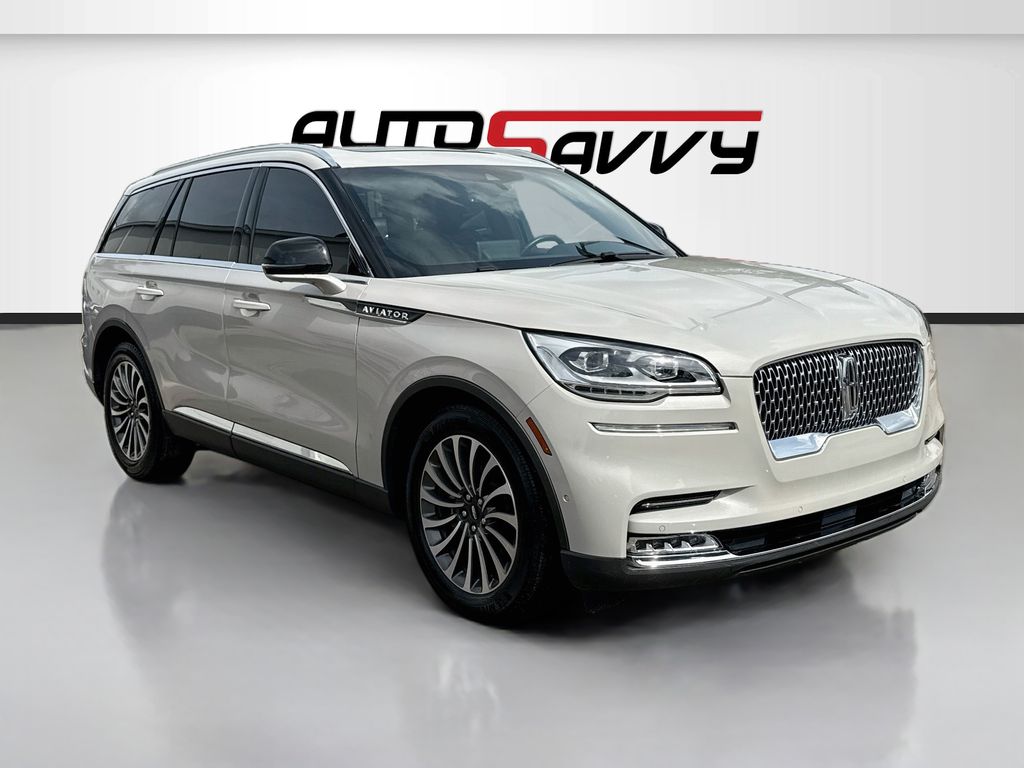 2024 Lincoln Aviator Reserve White at Bayway Cadillac of The Woodlands