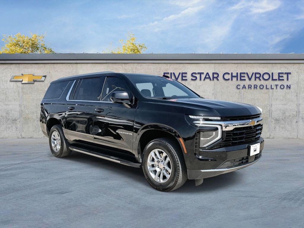 Black 2025 Chevrolet Suburban SUV / Crossover 4X2 
