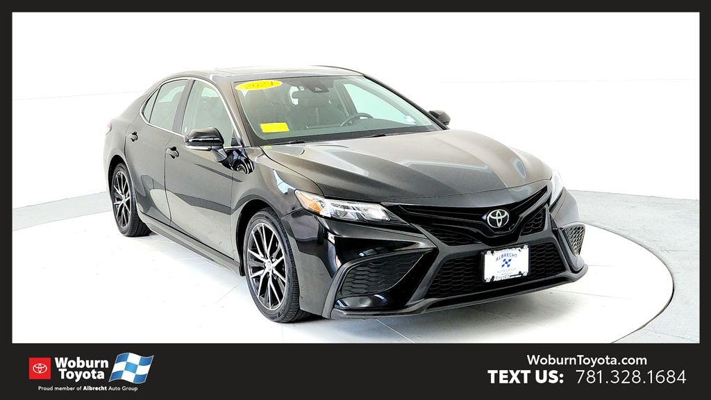 Midnight Black Metallic 2024 Toyota Camry Sedan All-Wheel Drive 8-Speed Automatic