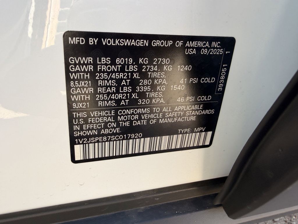 New 2025 White Pearl Volkswagen Pro S Plus image 30