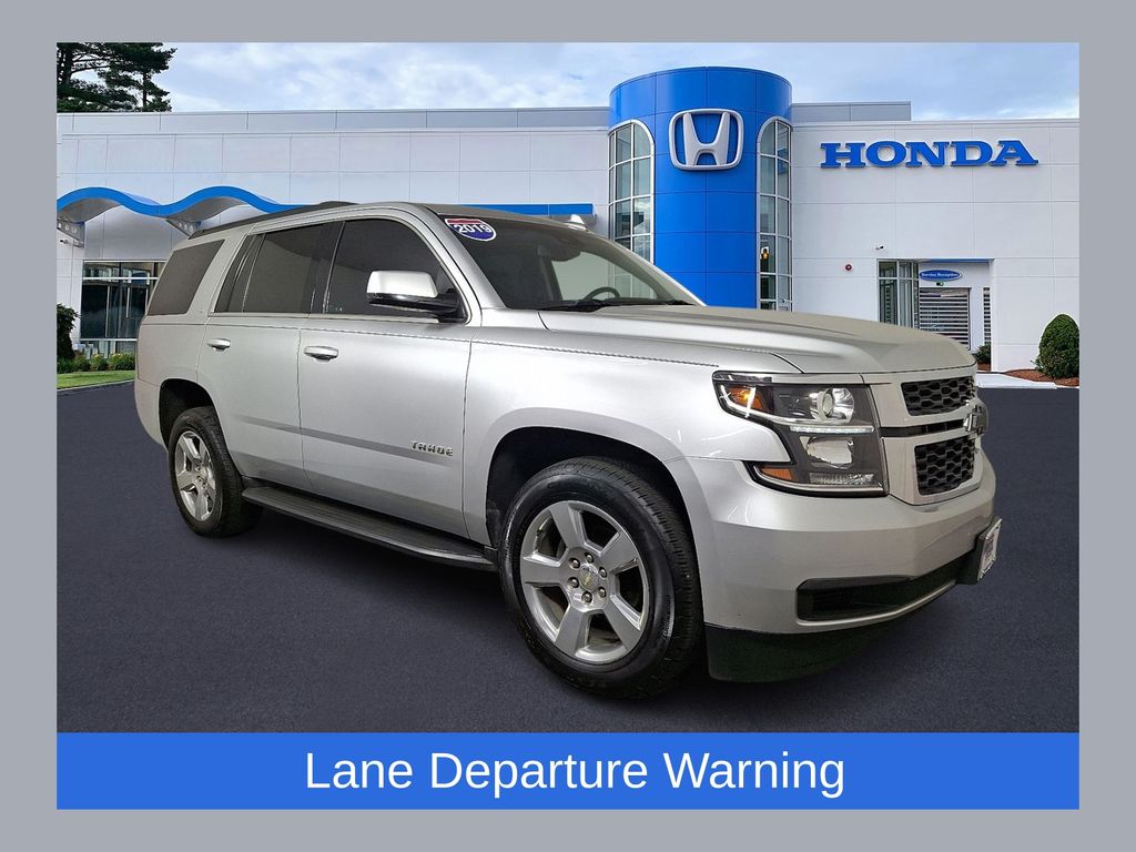 Silver Ice Metallic 2019 Chevrolet Tahoe LT 4WD SUV / Crossover Four-Wheel Drive 6-Speed Automatic Overdrive
