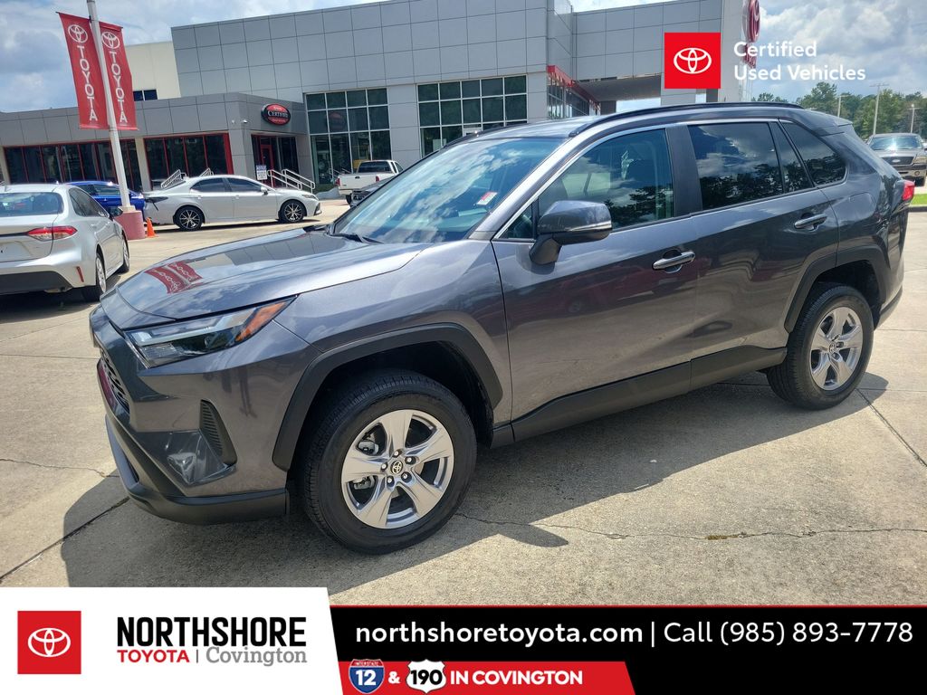 Magnetic Gray Metallic 2025 Toyota RAV4 SUV / Crossover Front-Wheel Drive 8-Speed Automatic