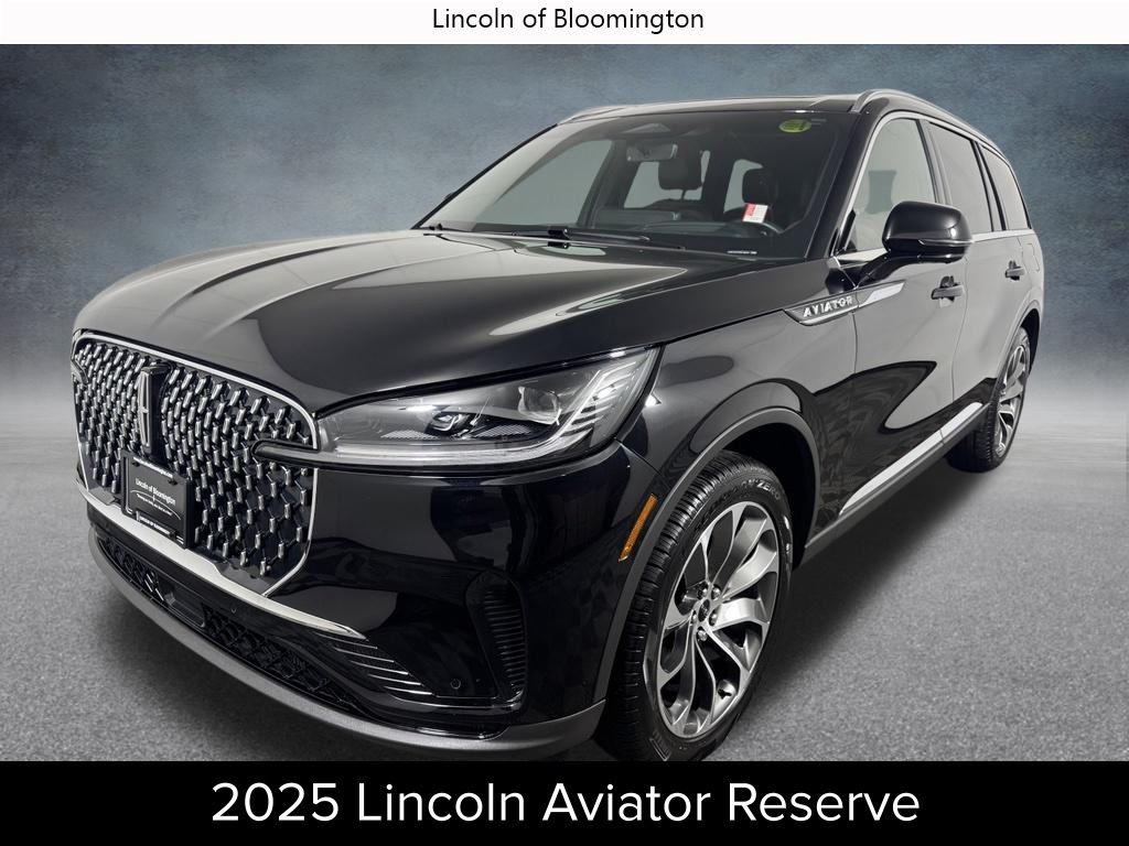 Black 2025 Lincoln Aviator SUV / Crossover All-Wheel Drive Automatic