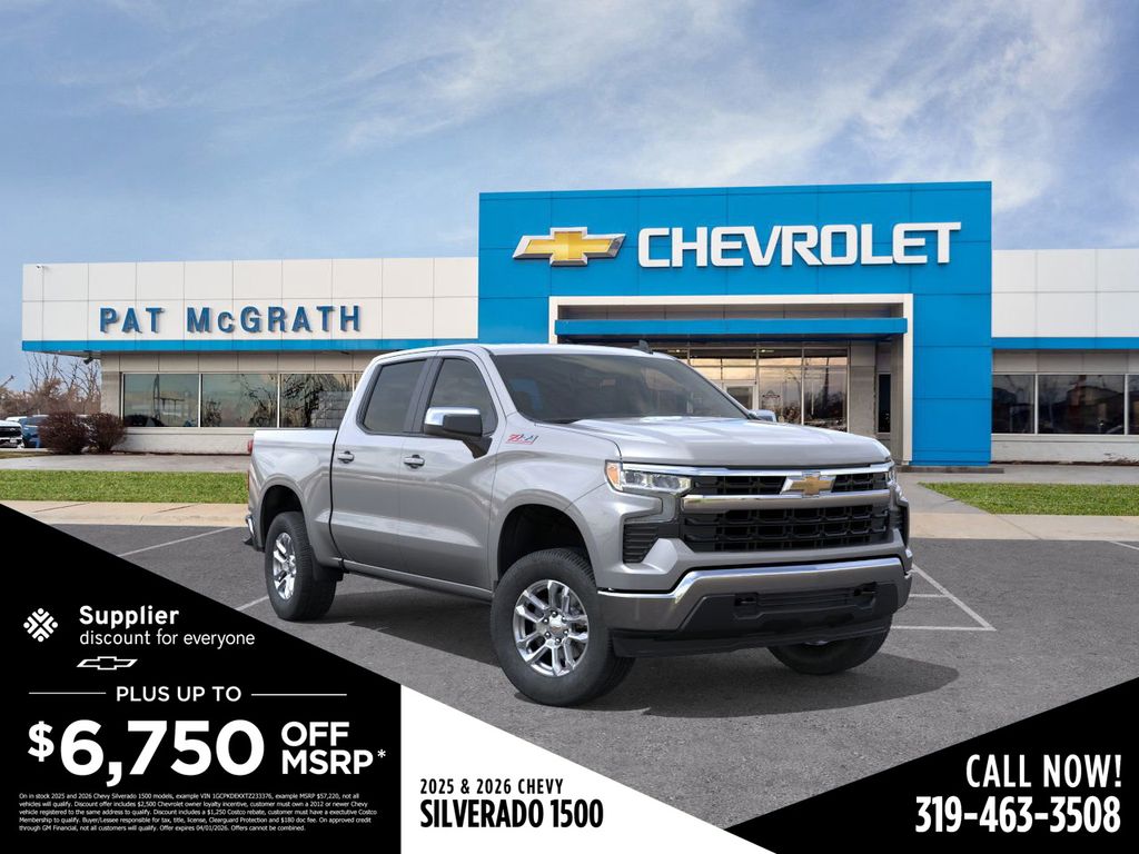 2026 Chevrolet Silverado 1500 LT Crew Cab 4WD