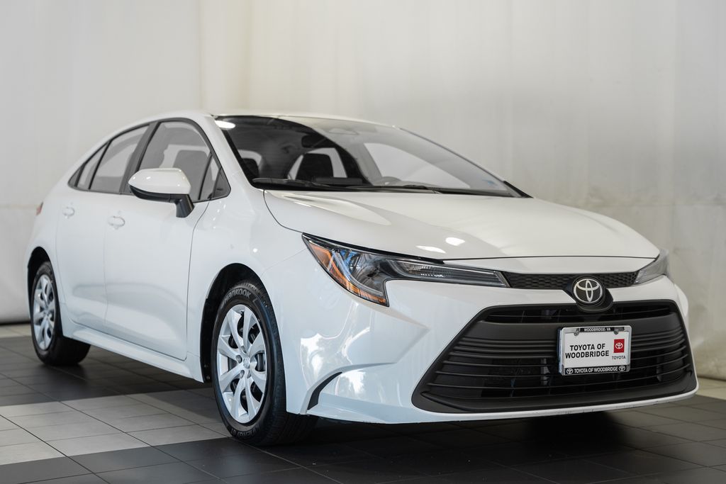 Ice Cap 2025 Toyota Corolla Sedan Front-Wheel Drive Continuously Variable Transmission