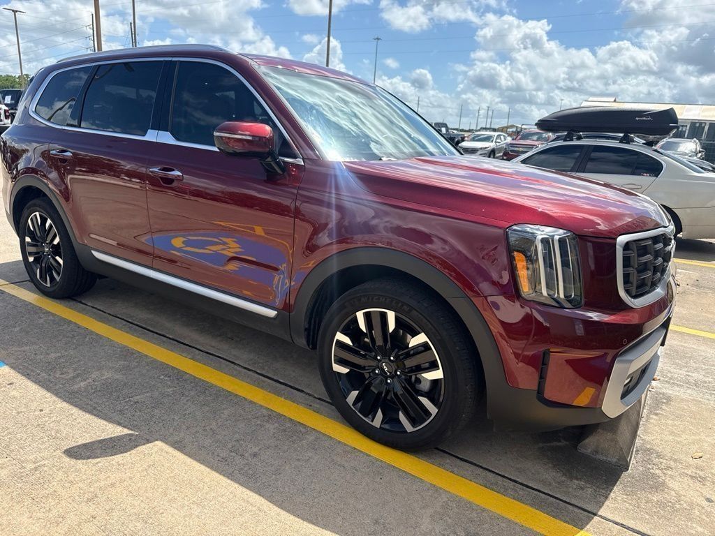 Dawning Red 2024 Kia Telluride SX AWD SUV / Crossover All-Wheel Drive 8-Speed Automatic