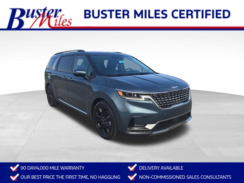 Astra Blue 2024 Kia Carnival SX Prestige FWD Minivan Front-Wheel Drive 8-Speed Automatic