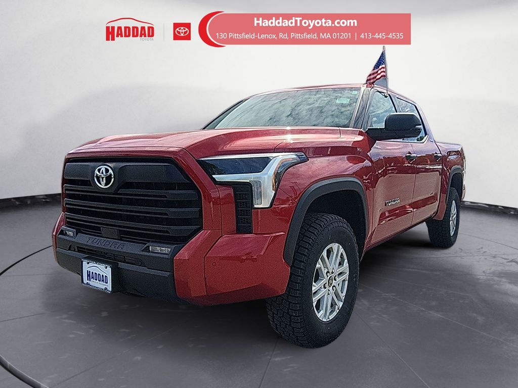 Red 2023 Toyota Tundra Pickup Truck Four-Wheel Drive Automatic