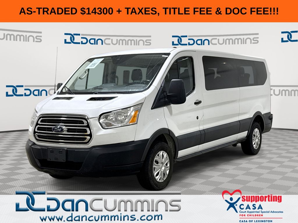  2017 Ford Transit Passenger 350 XLT Low Roof LWB RWD with Sliding Passenger-Side Door   