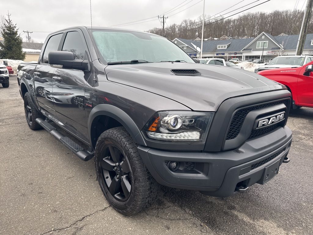 Gray (Granite Crystal Metallic Clearcoat) 2019 RAM 1500 Classic Warlock Crew Cab 4WD Pickup Truck Four-Wheel Drive 8-Speed Automatic