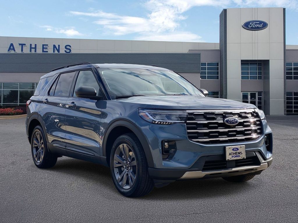 Vapor Blue 2026 Ford Explorer SUV / Crossover All-Wheel Drive Automatic
