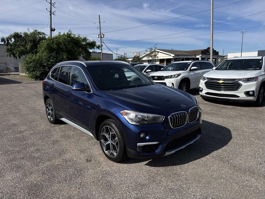 Mediterranean Blue Metallic 2018 BMW X1 xDrive28i AWD SUV / Crossover All-Wheel Drive 8-Speed Automatic