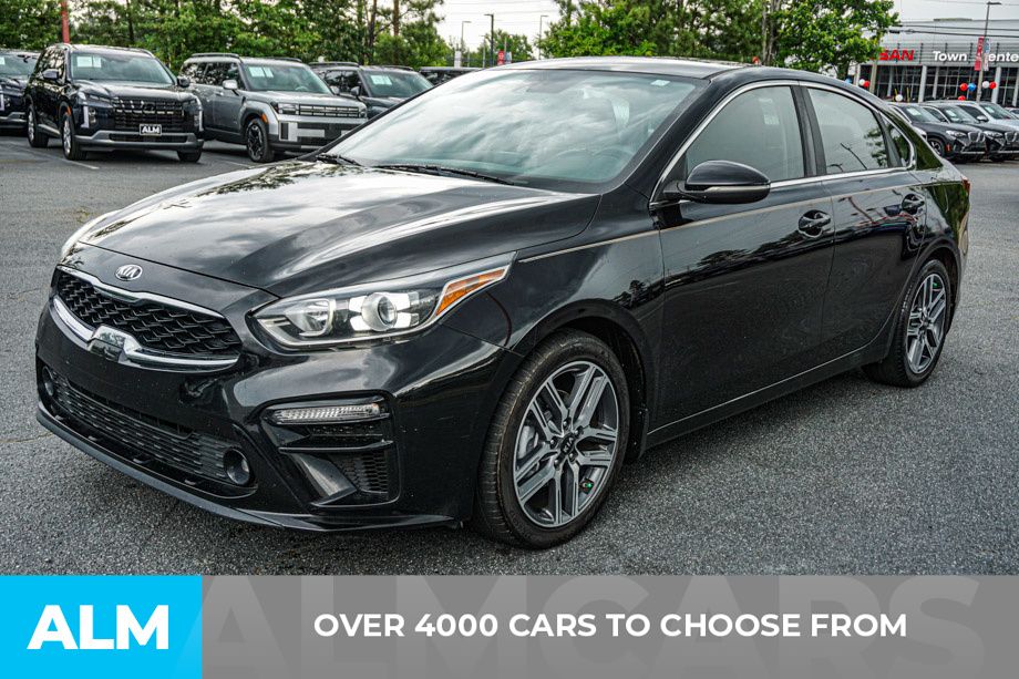 Used 2019 Black Kia EX image 3