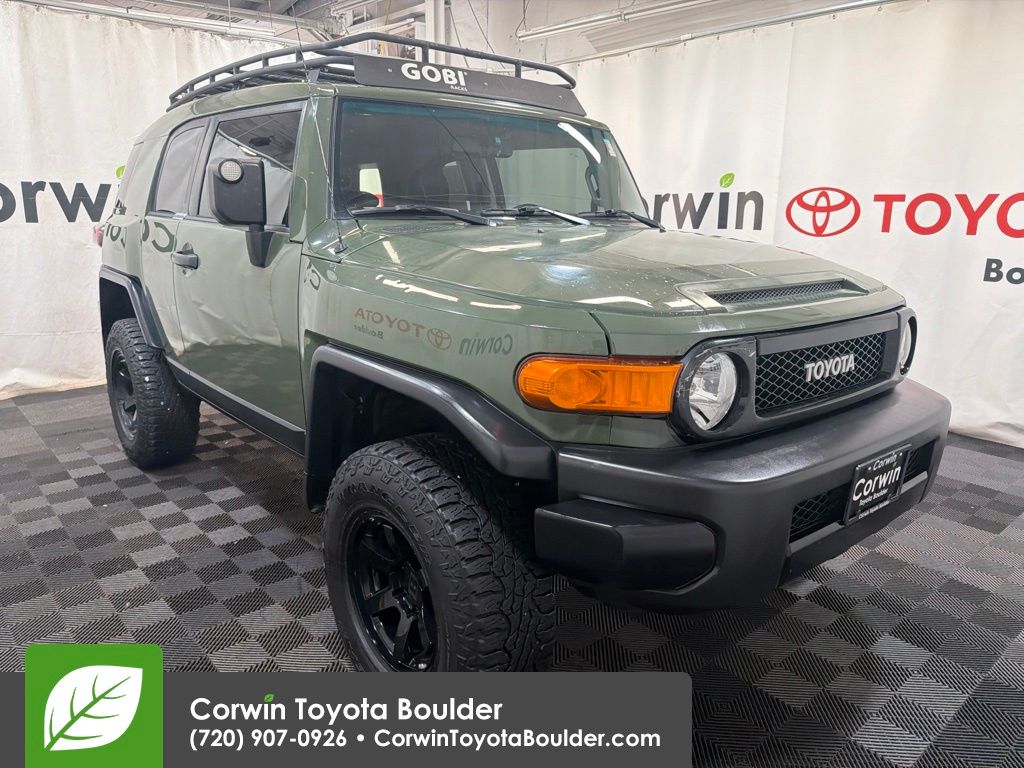 Army Green 2011 Toyota FJ Cruiser 4WD SUV / Crossover Four-Wheel Drive 5-Speed Automatic