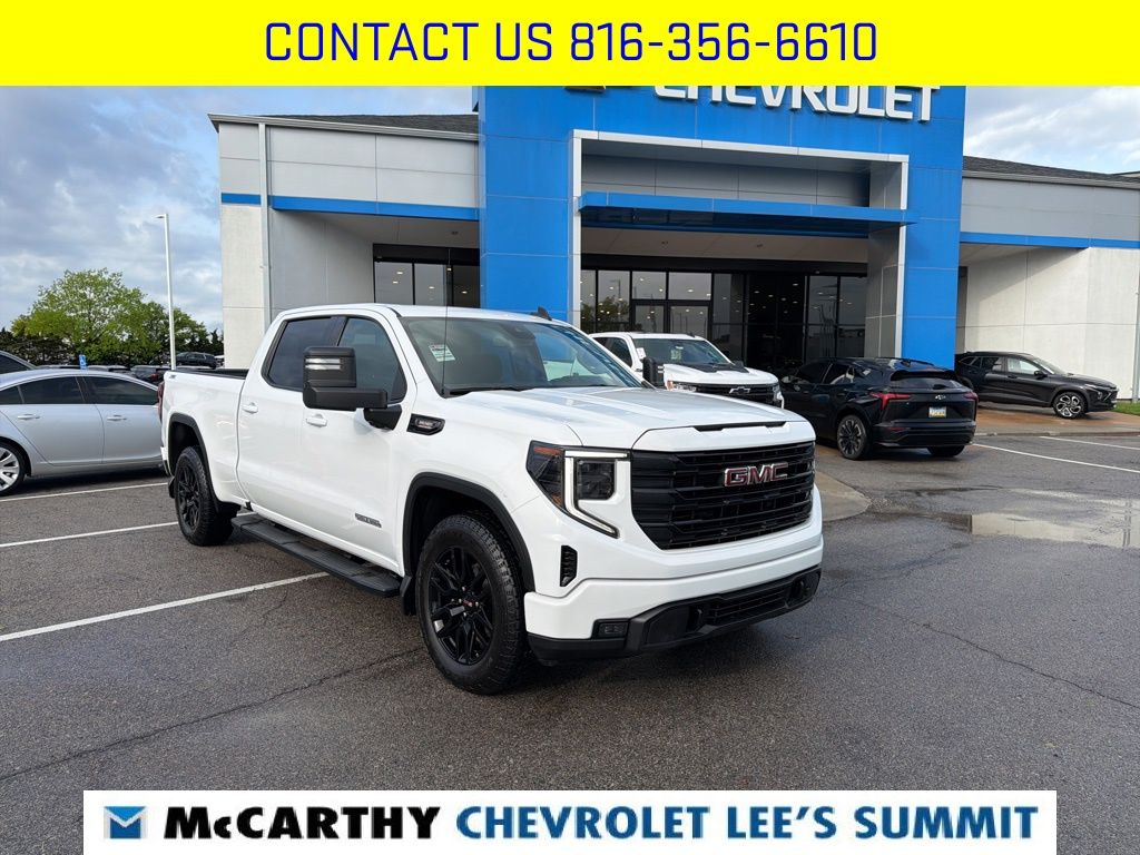 Summit White 2024 GMC Sierra 1500 Pickup Truck Four-Wheel Drive Automatic