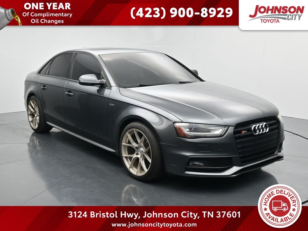 Daytona Gray Pearl Effect 2015 Audi S4 Sedan All-Wheel Drive 7-Speed Automatic