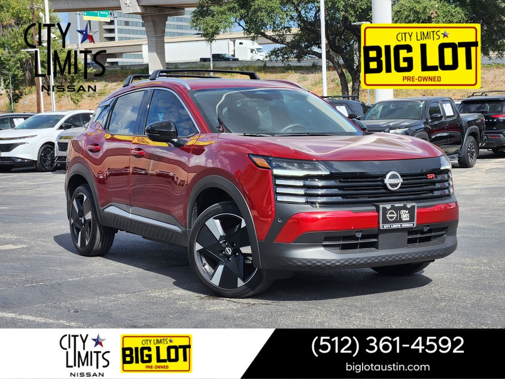Red (Scarlet Ember Tintcoat) 2026 Nissan Kicks SUV / Crossover Front-Wheel Drive Continuously Variable Transmission