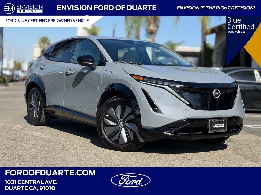 Boulder Gray 2025 Nissan Ariya SUV / Crossover All-Wheel Drive Continuously Variable Transmission