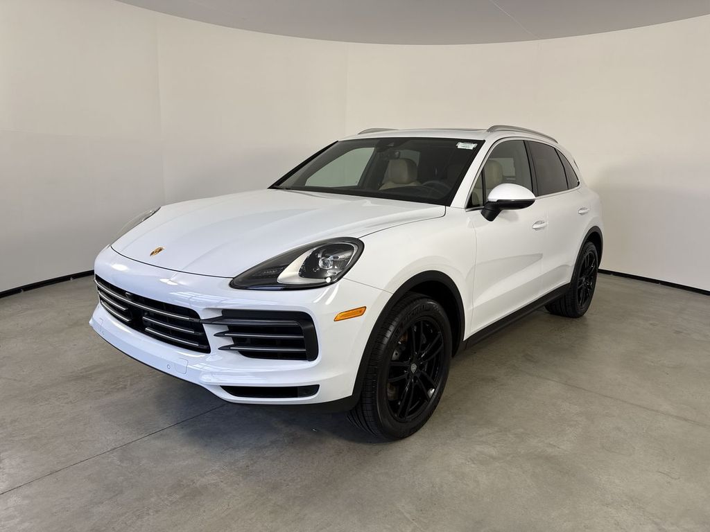 Carrara White Metallic 2023 Porsche Cayenne SUV / Crossover 8-Speed Automatic