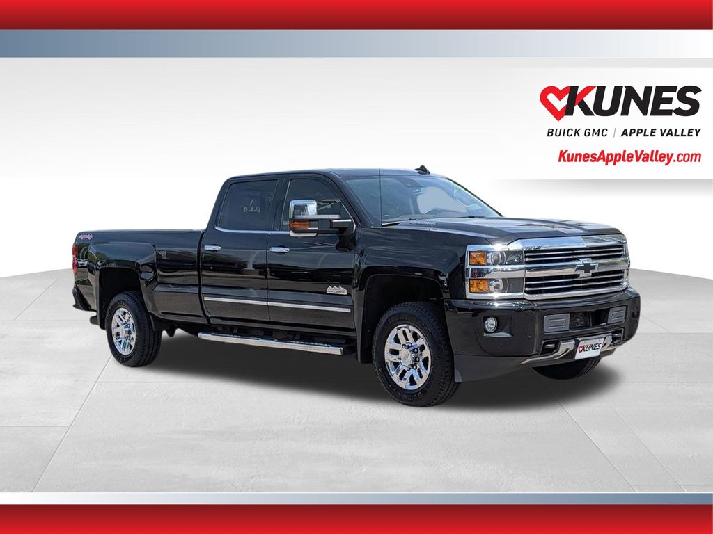 Black 2016 Chevrolet Silverado 3500HD Pickup Truck Four-Wheel Drive 6-Speed Automatic