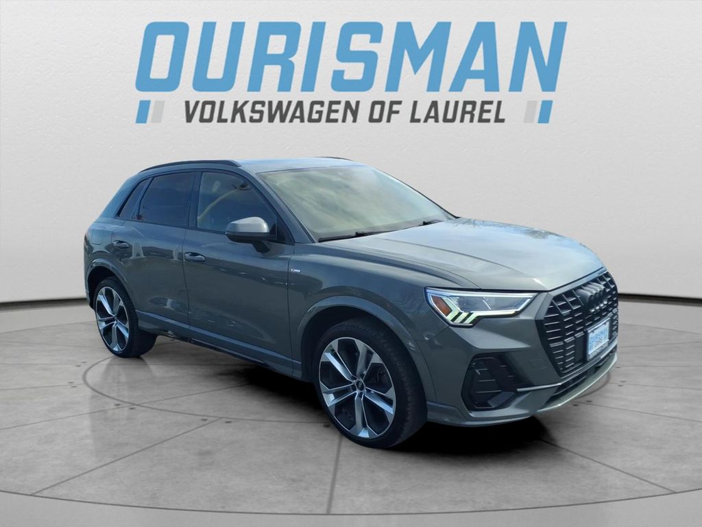 Gray Metallic 2022 Audi Q3 quattro Premium Plus S Line 45 TFSI SUV / Crossover All-Wheel Drive 8-Speed Automatic