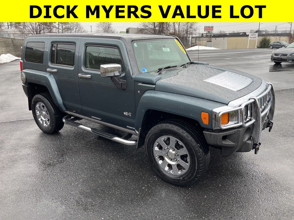 Slate Blue Metallic 2007 Hummer H3 SUV / Crossover Four-Wheel Drive 4-Speed Automatic Overdrive