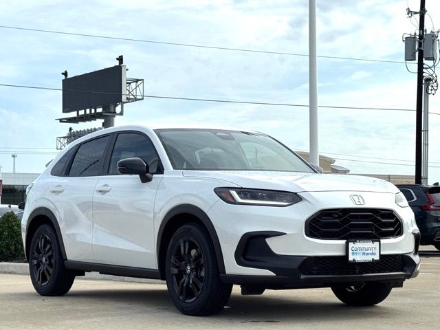2026 Honda HR-V Sport White at Classic Honda Galveston