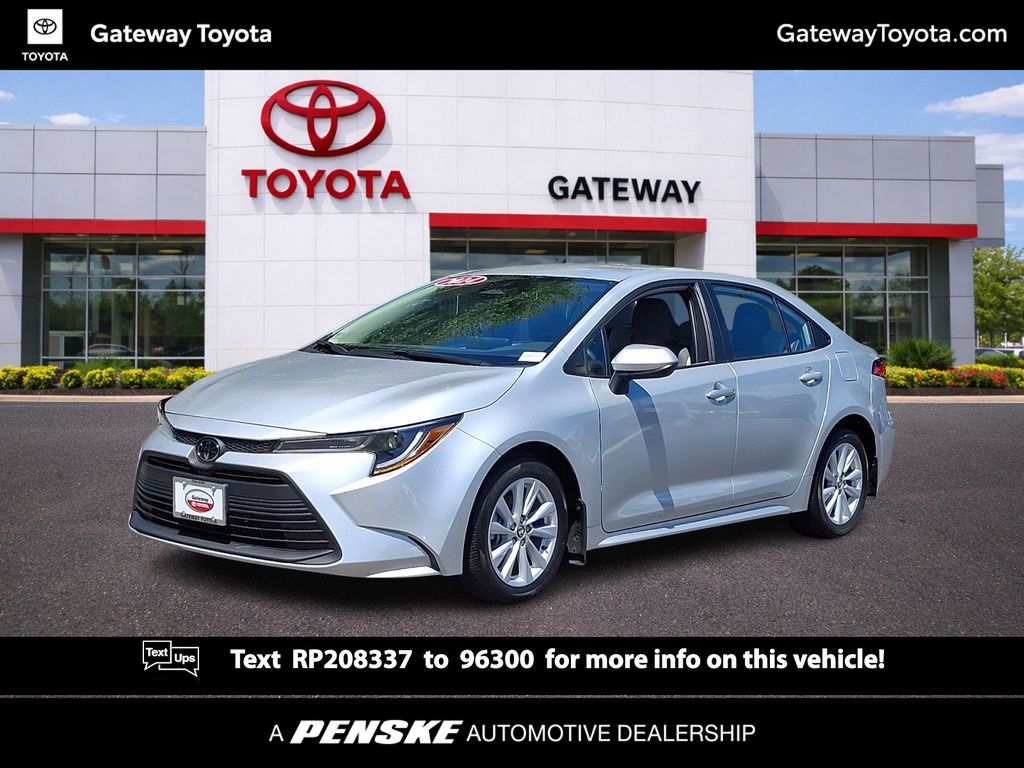 Classic Silver Metallic 2024 Toyota Corolla Sedan Front-Wheel Drive Continuously Variable Transmission