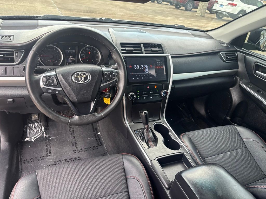 2017 Toyota Camry SE Black at Gullo Toyota