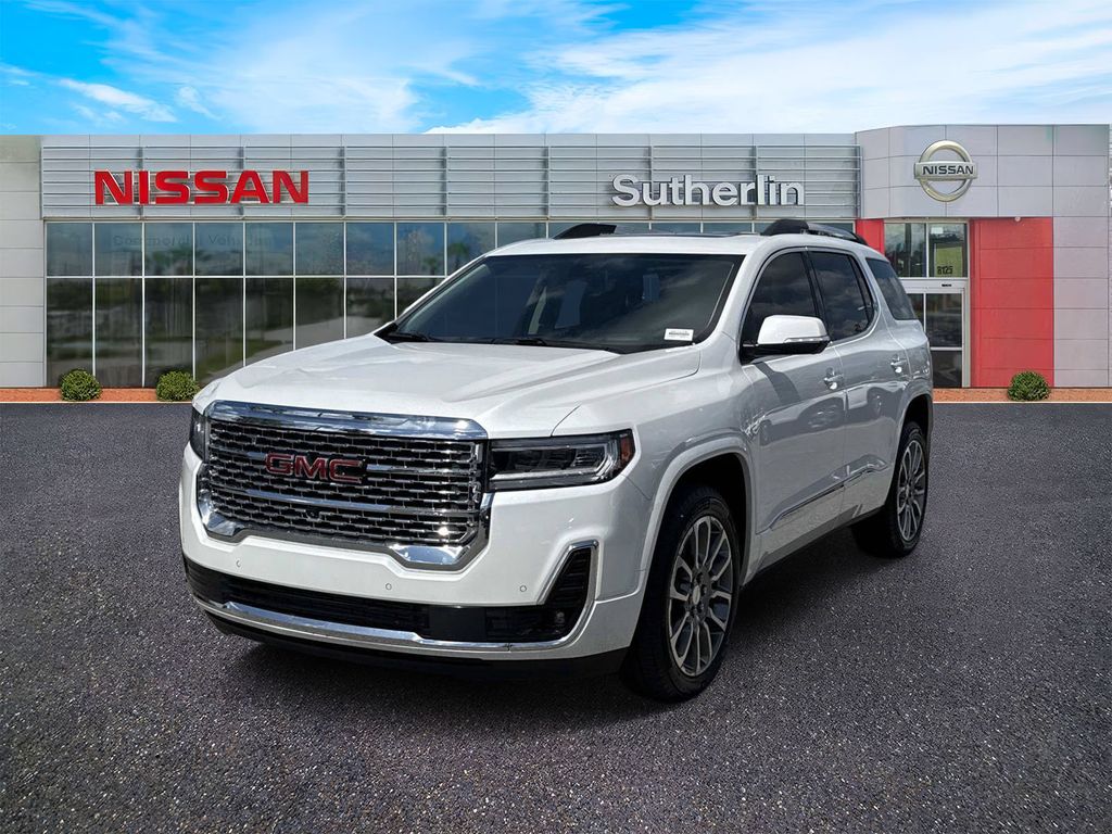 White Frost 2023 GMC Acadia SUV / Crossover Front-Wheel Drive 9-Speed Automatic