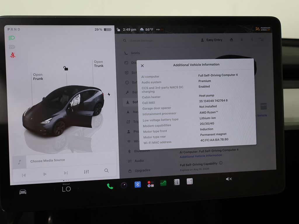 Used 2023 Gray Tesla Long Range image 3