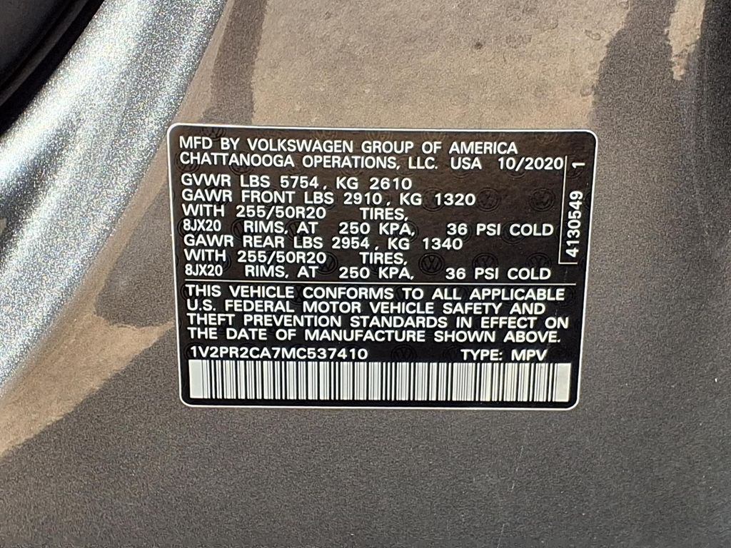 2021 Volkswagen Atlas 3.6L V6 SE w/Technology R-Line  at Wharton Ford