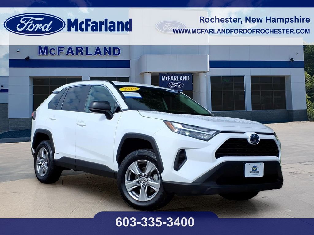 Ice 2024 Toyota RAV4 Hybrid SUV / Crossover All-Wheel Drive Continuously Variable Transmission