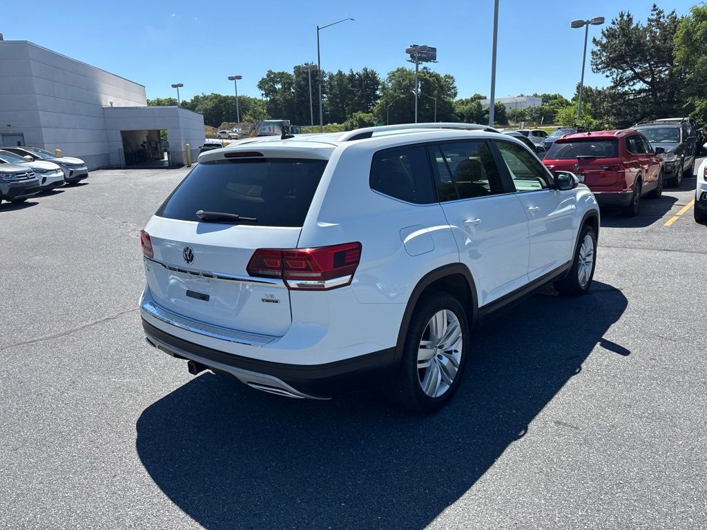 2019 Volkswagen Atlas 3.6L V6 SE White at Carlisle Cadillac Buick GMC