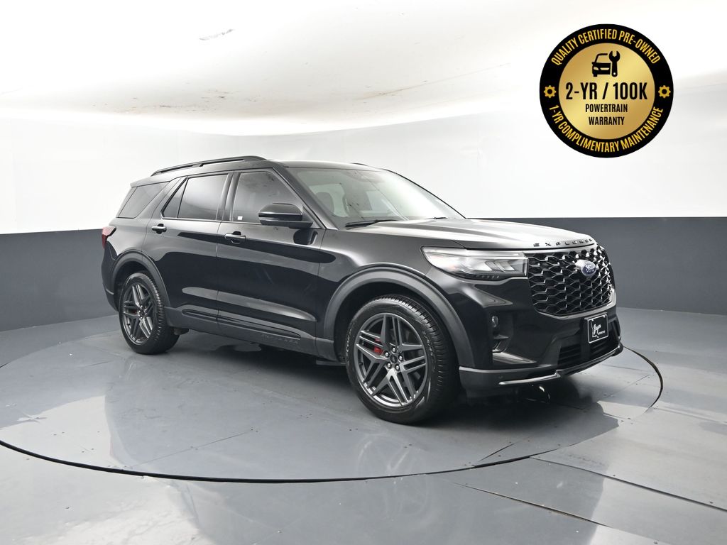 Black Metallic 2026 Ford Explorer ST RWD SUV / Crossover Rear-Wheel Drive Automatic
