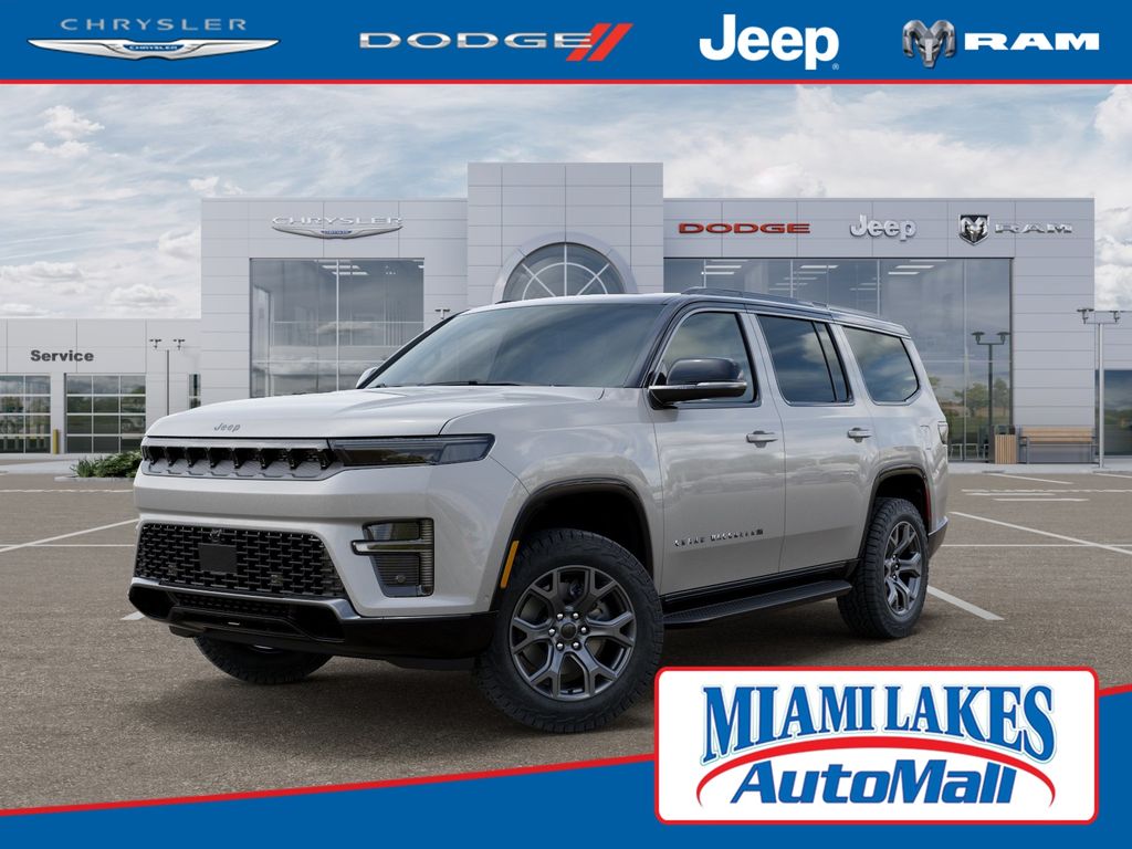 Silver Zynith 2026 Jeep Grand Wagoneer Upland 4WD SUV / Crossover Four-Wheel Drive 8-Speed Automatic
