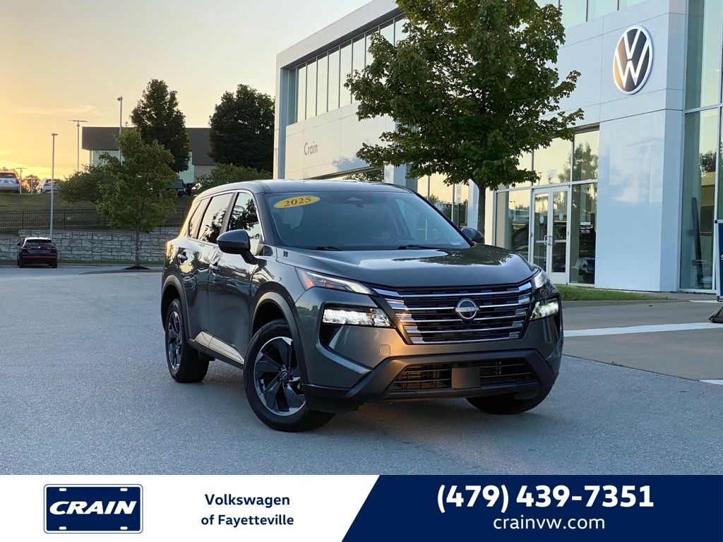 Gray (Gun Metallic) 2025 Nissan Rogue SUV / Crossover Front-Wheel Drive Continuously Variable Transmission