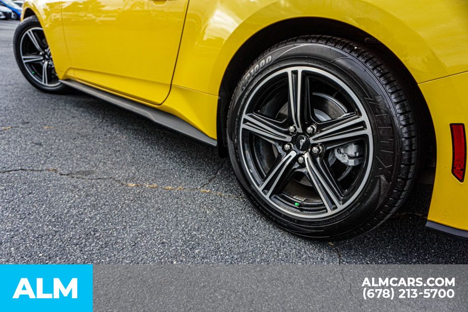 Used 2024 Yellow Ford EcoBoost Premium image 21