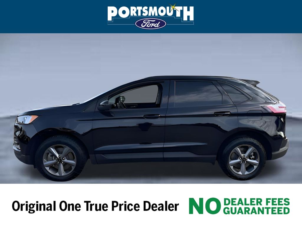 Agate Black Metallic 2023 Ford Edge SEL AWD SUV / Crossover All-Wheel Drive 8-Speed Automatic