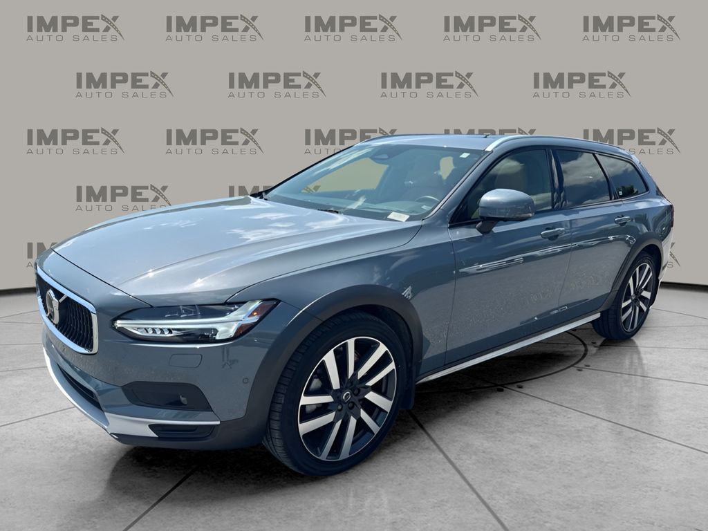 Denim Blue Metallic 2023 Volvo V90 Wagon All-Wheel Drive Automatic